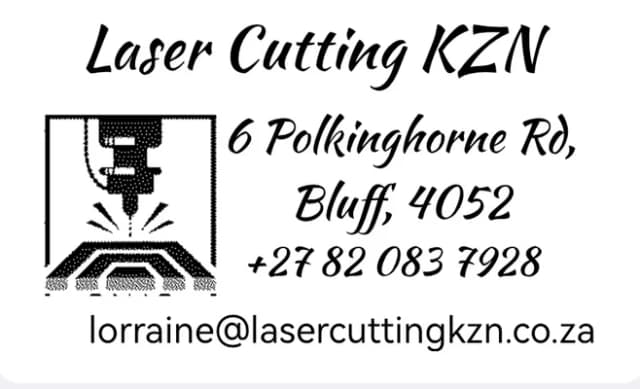 Laser Cutting KZN - Cutting and engraving on MDF 3mm & 6mm